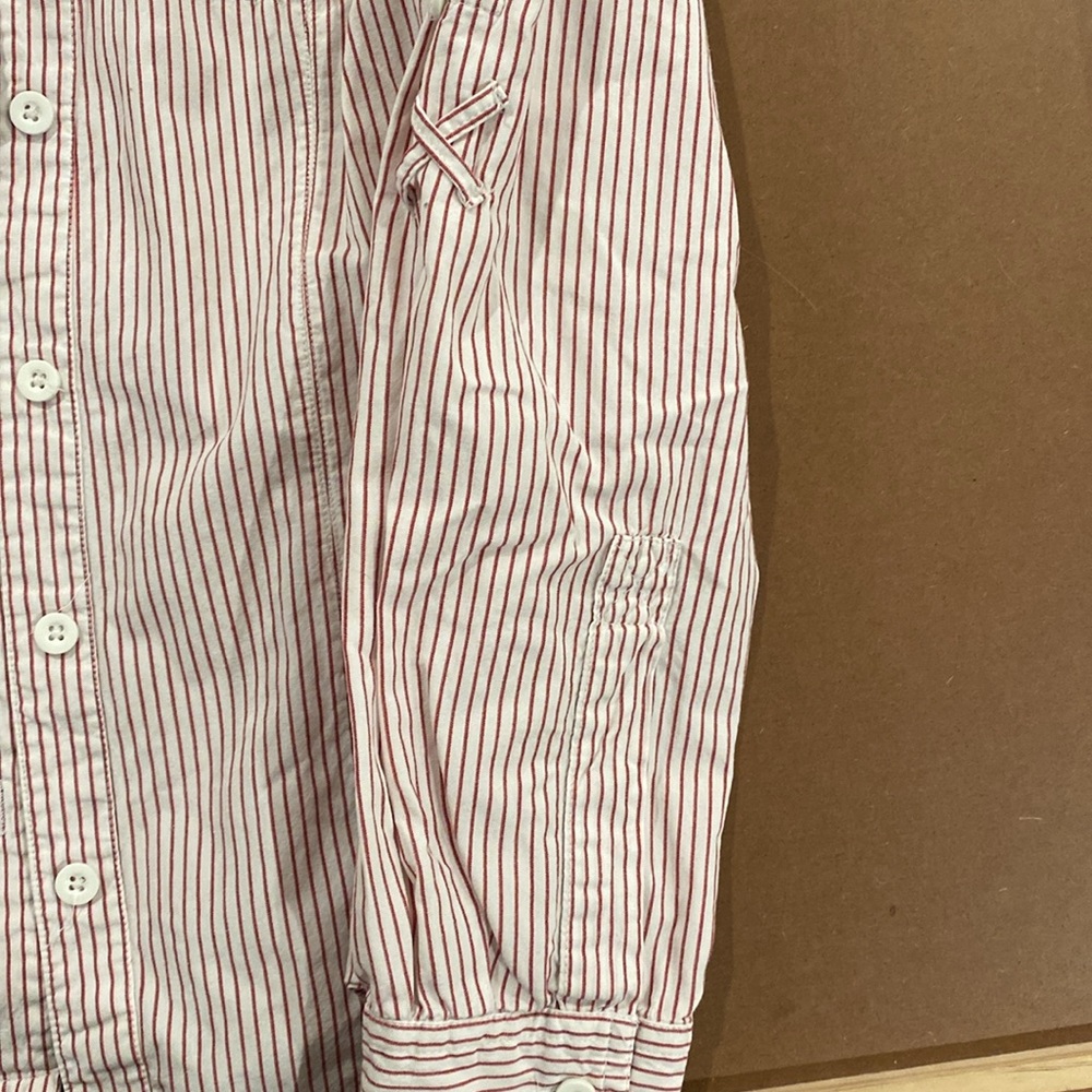 Red stripe button down - Picture 4 of 7